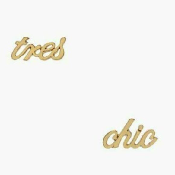 Tres Chic Gold Earrings main image 0
